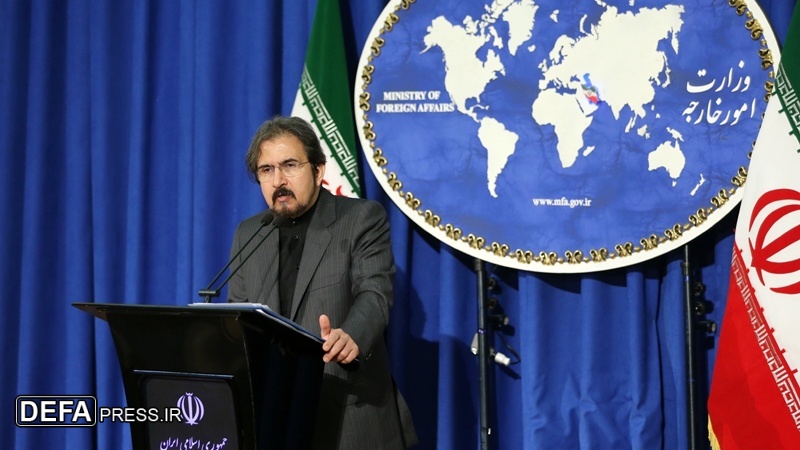 چار فریقی عرب کمیٹی کا بیان جھوٹ کا پلندہ ہے، ترجمان ایرانی وزارت خارجہ