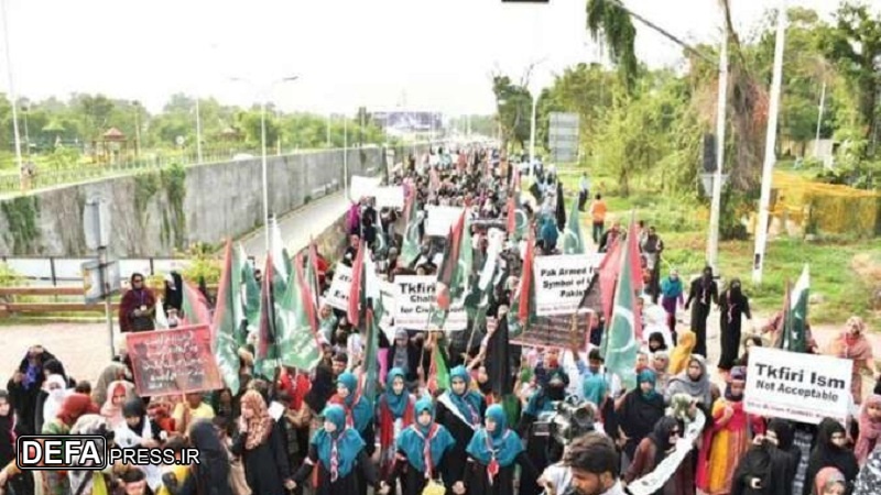 پاکستان میں امریکہ مخالف مظاہرہ