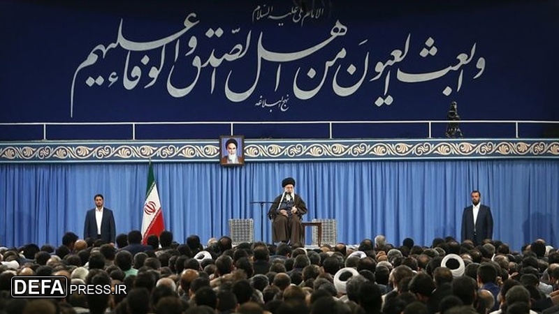محکمہ انٹیلجنس کے وزیر اور کارکنوں سے رہبر انقلاب اسلامی کا خطاب