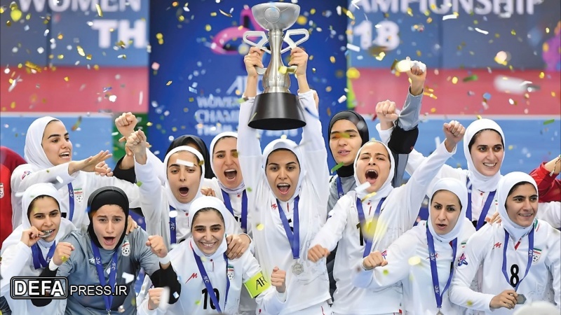 صدر روحانی کی ایرانی خواتین کی ٹیم کوعالمی چیمپئن بننے پر مبارکباد