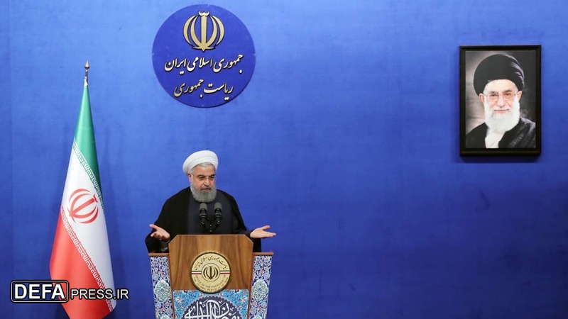 ایرانی قوم ظالمانہ دباو کے سامنے نہیں جھکے گی،ڈاکٹر حسن روحانی