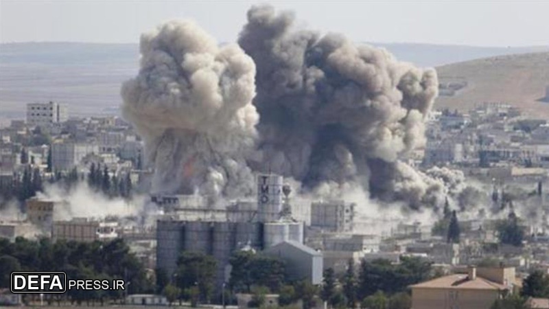 شام میں امریکی اتحاد کی بمباری 30 جاں بحق