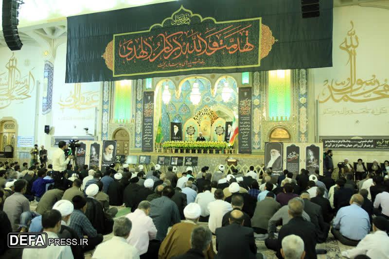 قم میں رہبر کبیر انقلاب اسلامی حضرت امام خمینی ( رہ ) کی 29 ویں برسی عقیدت و احترام سے منائی گئی