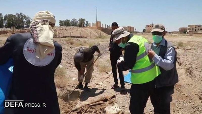 شام کے شہر رقہ میں تین اجتماعی قبریں دریافت