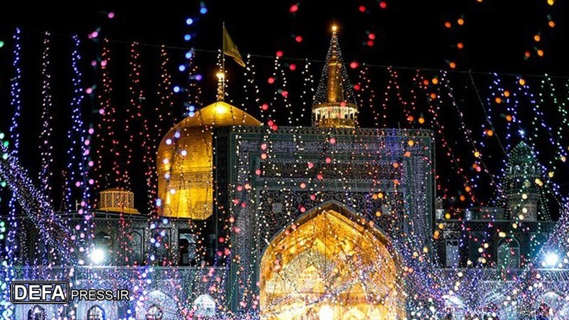 آٹھویں امام حضرت امام علی رضا (ع) کی شب ولادت باسعادت کا جشن