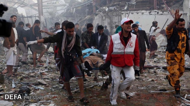 یمن کے ہسپتال پر سعودی جارحیت 52 شھید 70 زخمی