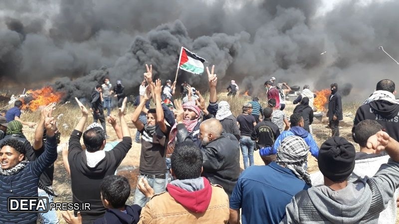 پرامن واپسی مارچ پر صیہونی جارحیت 240 فلسطینی زخمی