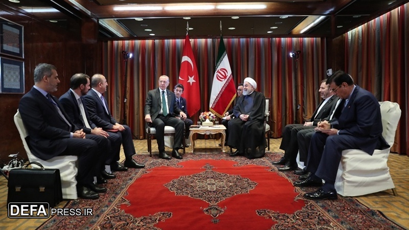 ایران اور ترکی کے صدور کی ملاقات