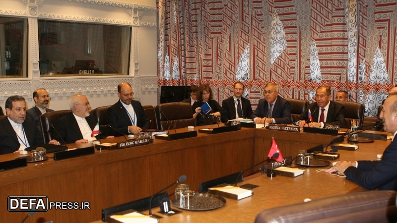 ایران، روس اور ترکی کے وزرائے خارجہ کا مشترکہ اجلاس