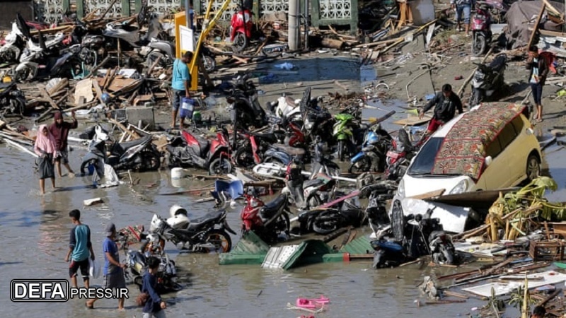 انڈونیشیا میں زلزلہ اور سونامی 832 افراد جاں بحق