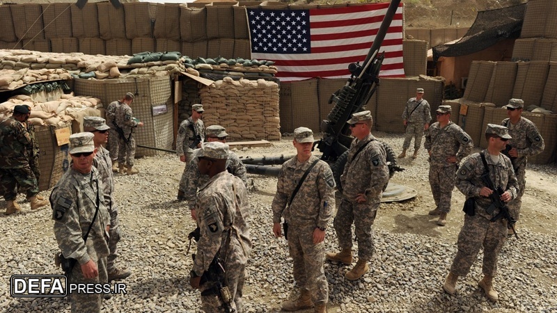 امریکی فوجیوں کی موجودگی کے خلاف عراقیوں کا احتجاجی اجتماع