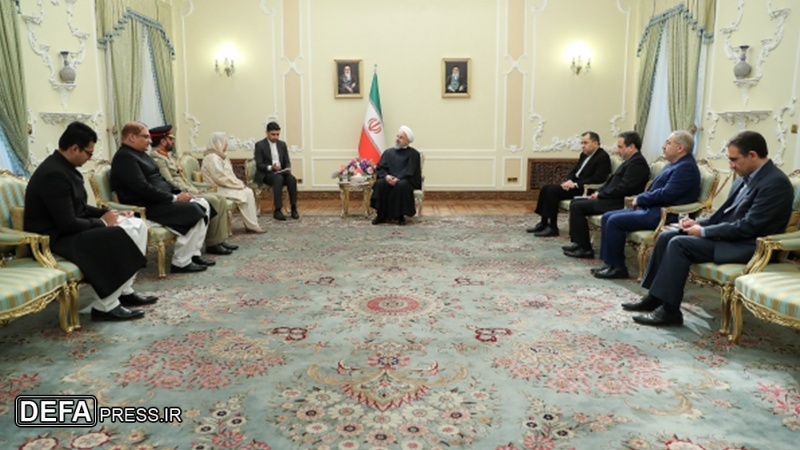 تہران اور اسلام آباد کے تعلقات میں توسیع پر صدر ڈاکٹر روحانی کی تاکید