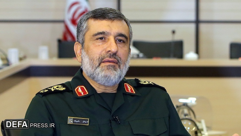 ایران کے دفاعی سسٹم میں خلل اندازی کا امریکی دعوی جھوٹ، جنرل حاجی زادہ