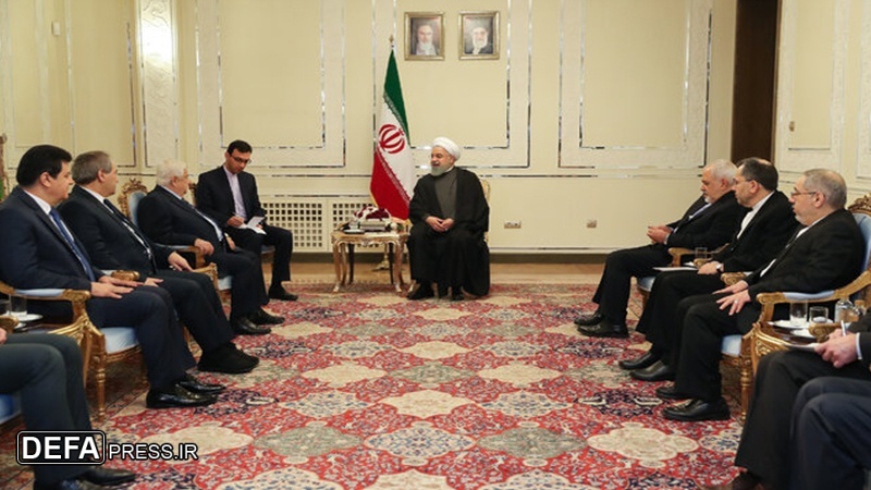 شام میں امن و استحکام کی برقراری ایران کا اہم مقصد، صدر مملکت ڈاکٹر روحانی