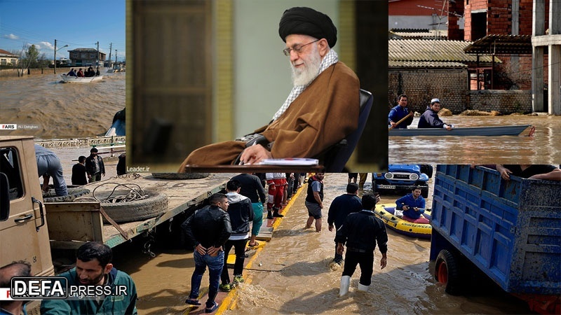 رہبر انقلاب اسلامی کا متأثرہ خاندانوں سے اظہار ہمدردی