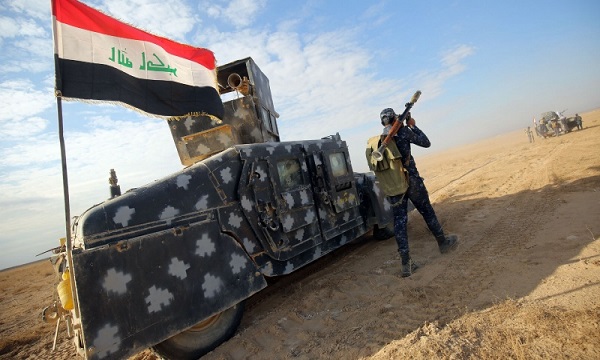 عراق، داعشیوں کے خلاف ملکی فورسز کی کاروائی جاری