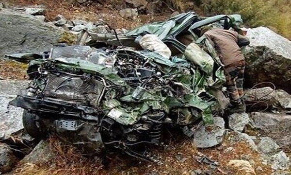 بھارتی فوج کی گاڑی کےحادثے میں 3 بھارتی فوجی ہلاک