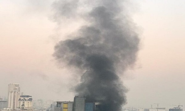 کربلائے معلی میں حضرت امام حسین (ع) کے روضہ کے قریب ایک عمارت میں آگ لگ گئی