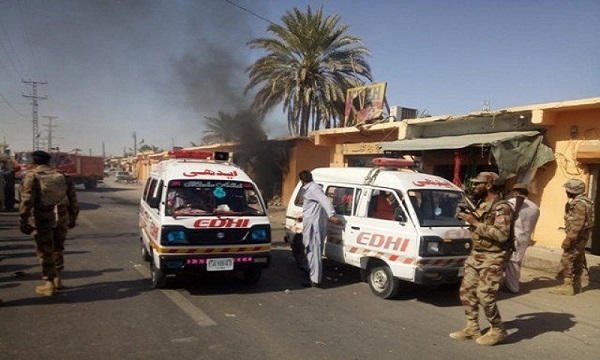پاکستان کے صوبہ بلوچستان میں بم دھماکے میں پاکستانی سکیورٹی فورسز کے 4 اہلکار ہلاک