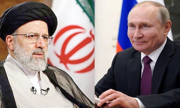 روسی صدر پوتین کی ایران کے نو منتخب صدر جناب رئیسی کو مبارکباد