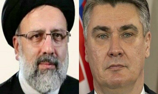 کروشیا کے صدر نے ایران کے نئے صدر کو مبارکباد پیش کی