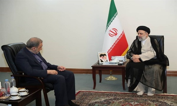 علی اکبر ولایتی کی ایران کے نو منتخب صدر آیت اللہ رئیسی سے ملاقات