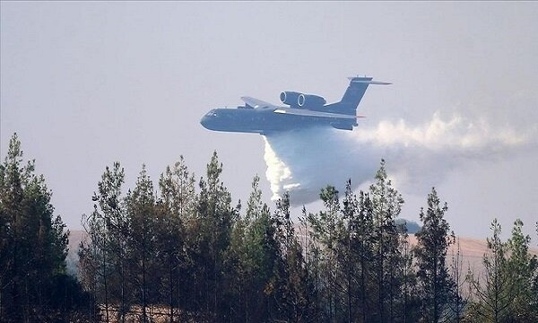 ترکی میں روسی فوج کا فائر فائٹنگ طیارہ گر کر تباہ/ 8 افراد ہلاک