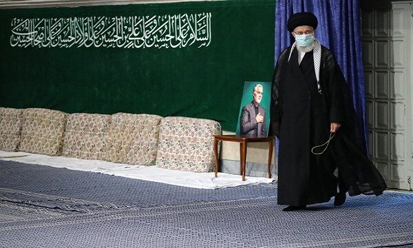 قائد معظم انقلاب اسلامی کی موجودگی میں حسینیہ امام خمینی (رہ) میں پہلی مجلس عزا منعقد