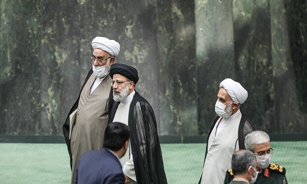 ایران کے صدر سید ابراہیم رئیسی کی حلف برداری کی تقریب کا آغاز