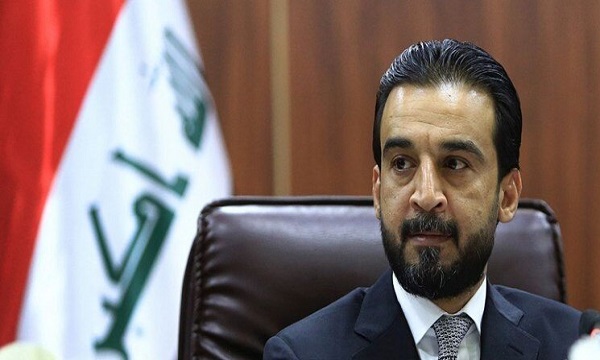 عراقی پارلیمنٹ کے اسپیکر تہران پہنچ گئے