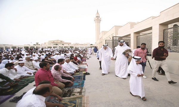 خلیج فارس کی عرب ریاستوں میں آج عید فطر منائی جارہی ہے