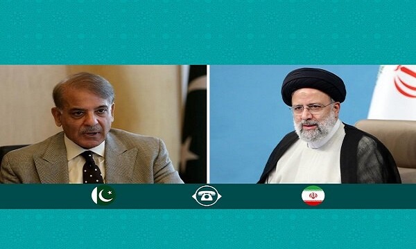 پاکستانی وزیراعظم کا ایرانی صدر کو ٹیلیفون، عید کی مبارکباد/شہباز شریف کو ایران دورے کی دعوت