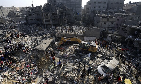 صہیونی فورسز کا غزہ میں اسکول پر فضائی حملہ، 30 شہید