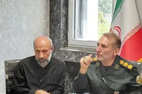 پدر شهید مهدویان: حسین در آخرین پیامش گفت «ما پای رهبر و ایران عزیزمان هستیم»