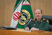 دیدار وابستگان نظامی خارجی با سرپرست وزارت دفاع+ فیلم