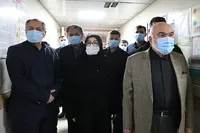 بازدید سخنگوی دولت از بیمارستان شهید بقایی اهواز