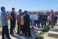 بازدید تیم ملی کشتی فرنگی جوانان از موزه دفاع مقدس و مقاومت آبادان