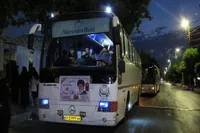اعزام بیش از ۱۰۸ هزار نفر از استان قزوین به مراسم تشییع رهبر شهید
