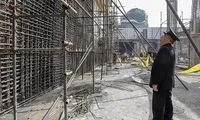 تصاویر/ بازدید دربانان حرم مطهر رضوی از واحد ارتباطی ۱۳۸ و پروژه‌های عمرانی