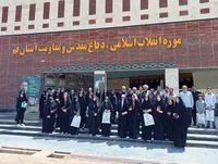 خبرنگاران فعال حوزه دفاع مقدس در قم تجلیل شدند