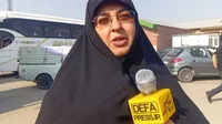 فیلم/ بدرقه کاروان خواهران استان آذربایجان غربی برای تشییع پیکر رهبر شهید