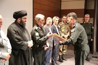 تصاویر/آیین تکریم و معارفه فرمانده انتظامی استان زنجان