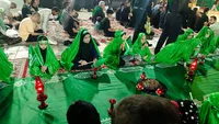 تصاویر/ جلوه هایی از سفره توسل به حضرت رقیه(س)