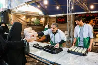 خدمت رسانی ۲۸۳ موکب در قم به زائران ایام شهادت حضرت معصومه (س)