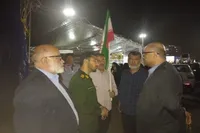 بازدید رئیس سازمان جهاد کشاورزی قزوین از جمع مردم انقلابی مهرگان