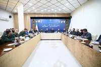 تصاویر/ برگزاری جلسه ستاد برگزاری مراسم وداع و تشییع پیکر قائد شهید در همدان