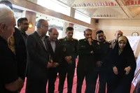 تصاویر/ افتتاح نمایشگاه عکس جنگ رمضان در گرگان