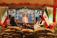 تصاویر/ برنامه تلویزیونی «دلیران ایران» بمناسبت گرامیداشت چهل و پنجمین سالگرد هفته دفاع مقدس در زاهدان