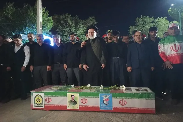 فیلم/ از دل شهرکرد تا آسمان‌های بی‌کران؛ بدرقه سپهرِ امنیت شهید احسان احمدی