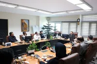 عبدالحسین کلانتری از خانه کتاب و ادبیات ایران بازدید کرد
